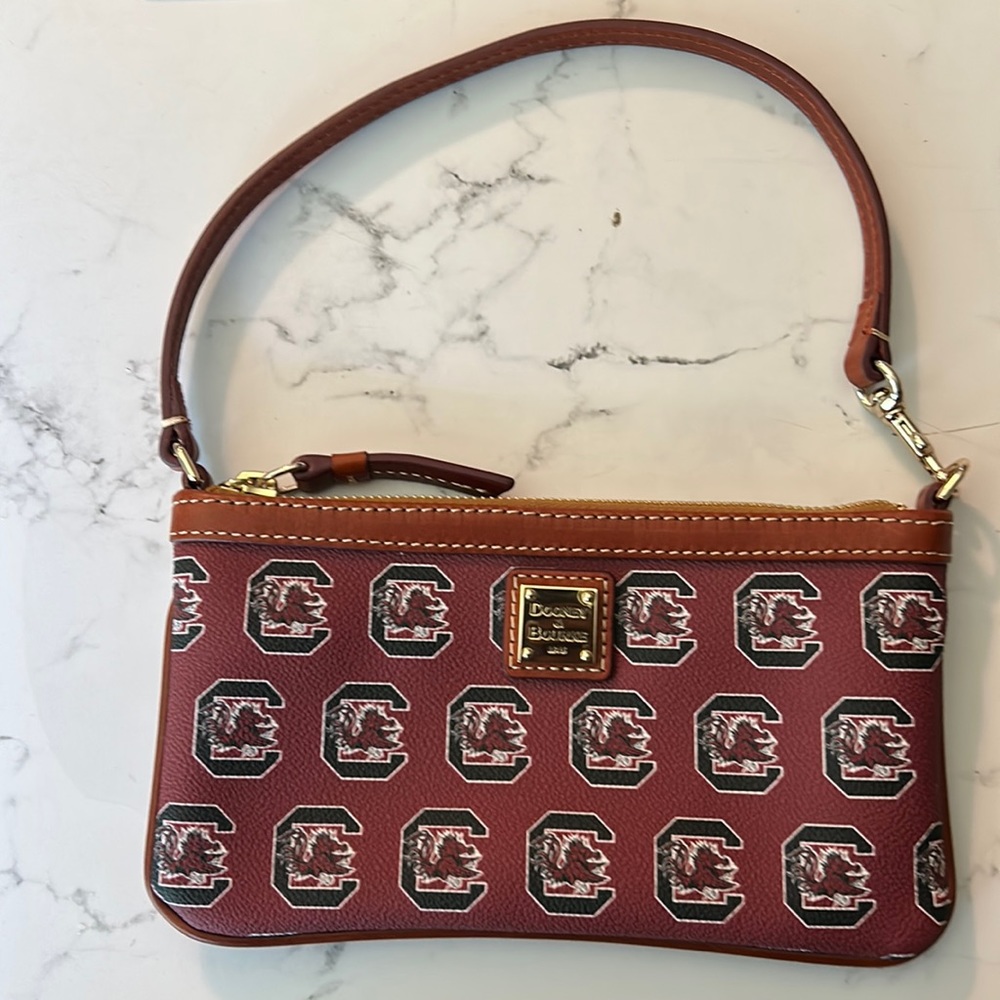Dooney & Bourke Garnet South Carolina Gamecocks Wristlet